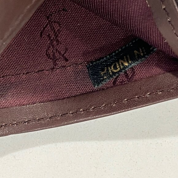 Yves Saint Laurent - Men's Trifold Brown Leather Wallet - Picture 7 of 16